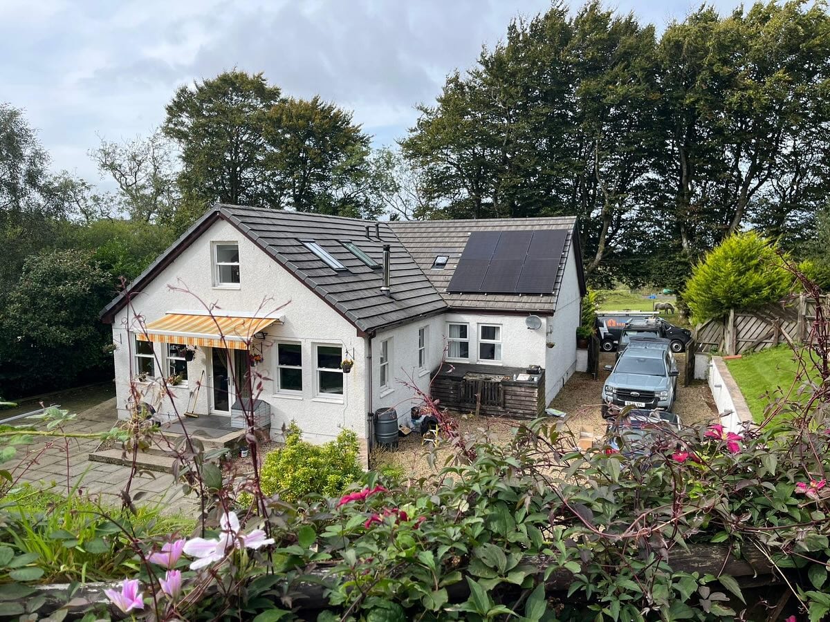 EV charger and solar installation by Test My Electrics